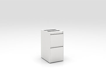 Saabor 2 Draws Fixed Steel Pedestals